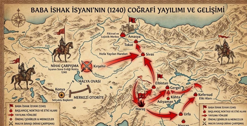 Baba İshak İsyanı başlangıcı