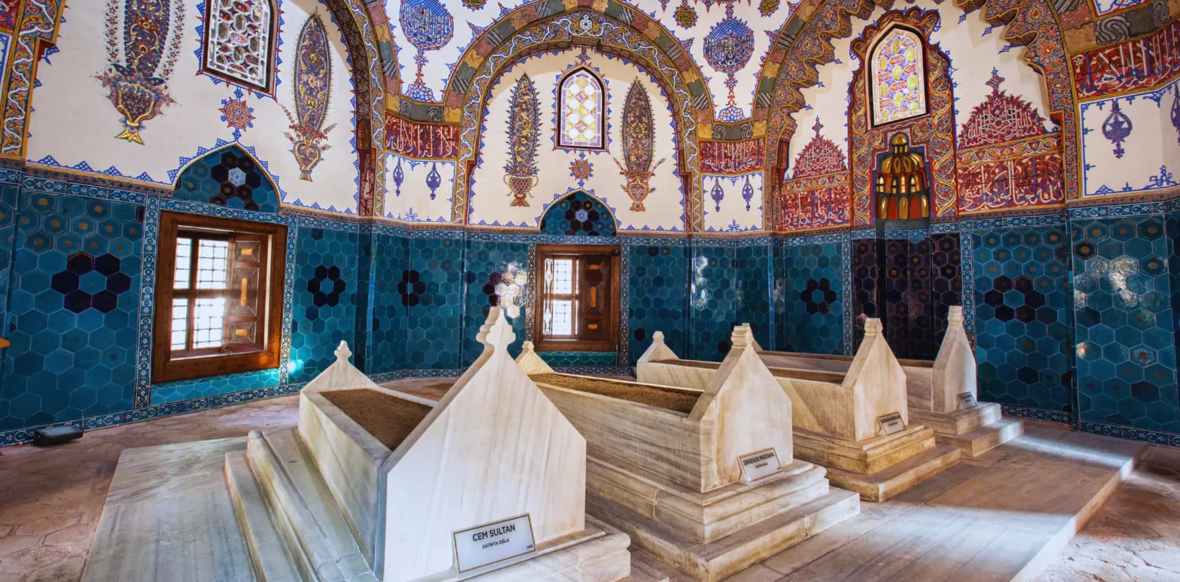 Cem Sultan'ın mezarı.